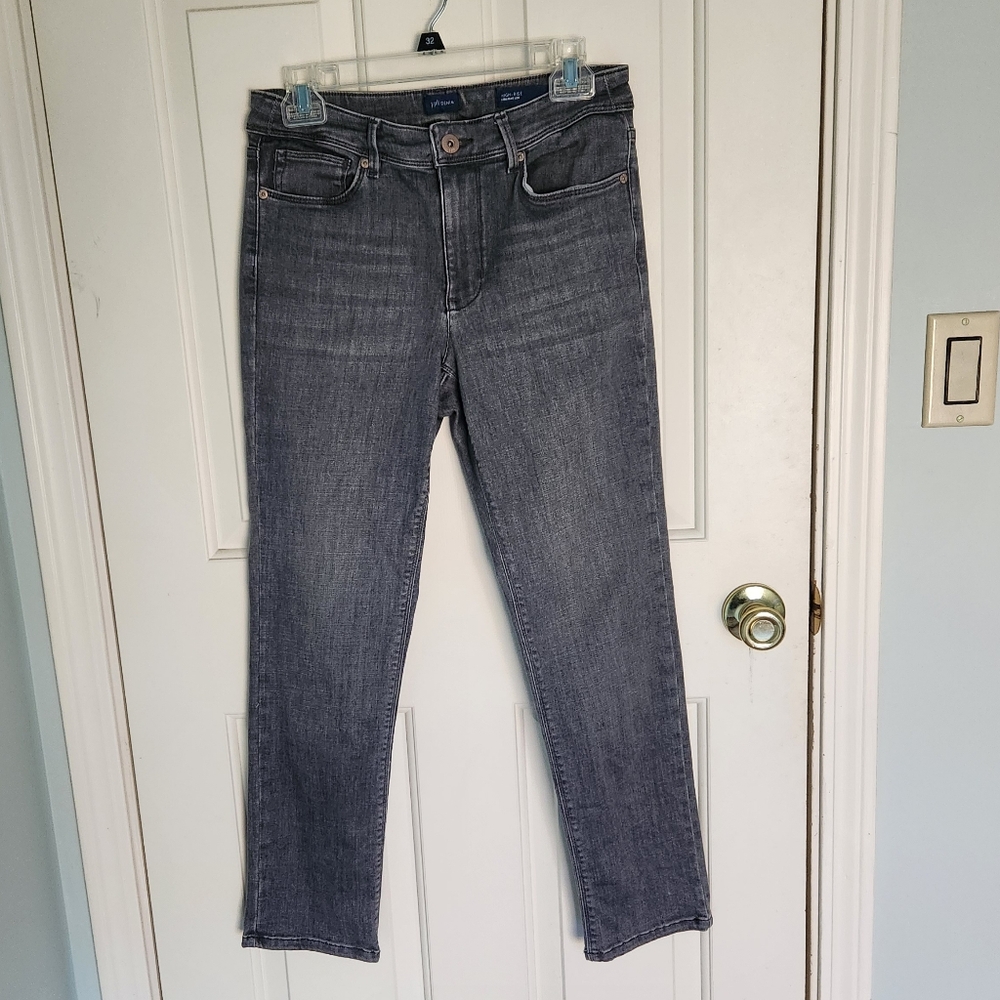J. Jill Gray Women's High Rise Jeans sz 6